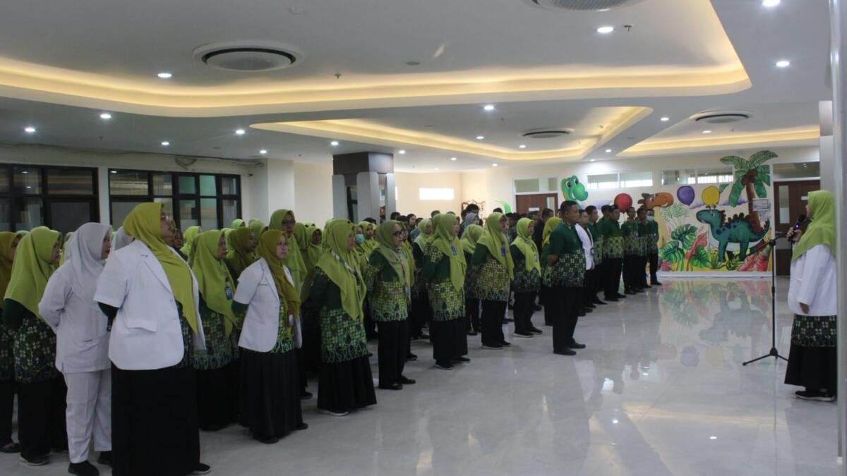 Apel Pagi RSI Siti Aisyah Madiun Fokus Persiapan Akreditasi Daring H-10