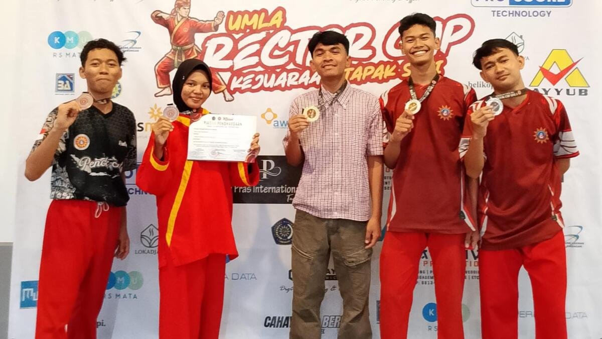 Atlet Tapak Suci Mamda Borong Medali di Kejuaraan Piala Rektor Cup UMLA 2026