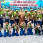 Bangga Berseragam Hizbul Wathan, SD Muhammadiyah 1 Sambeng Ikuti Latgab Siaga