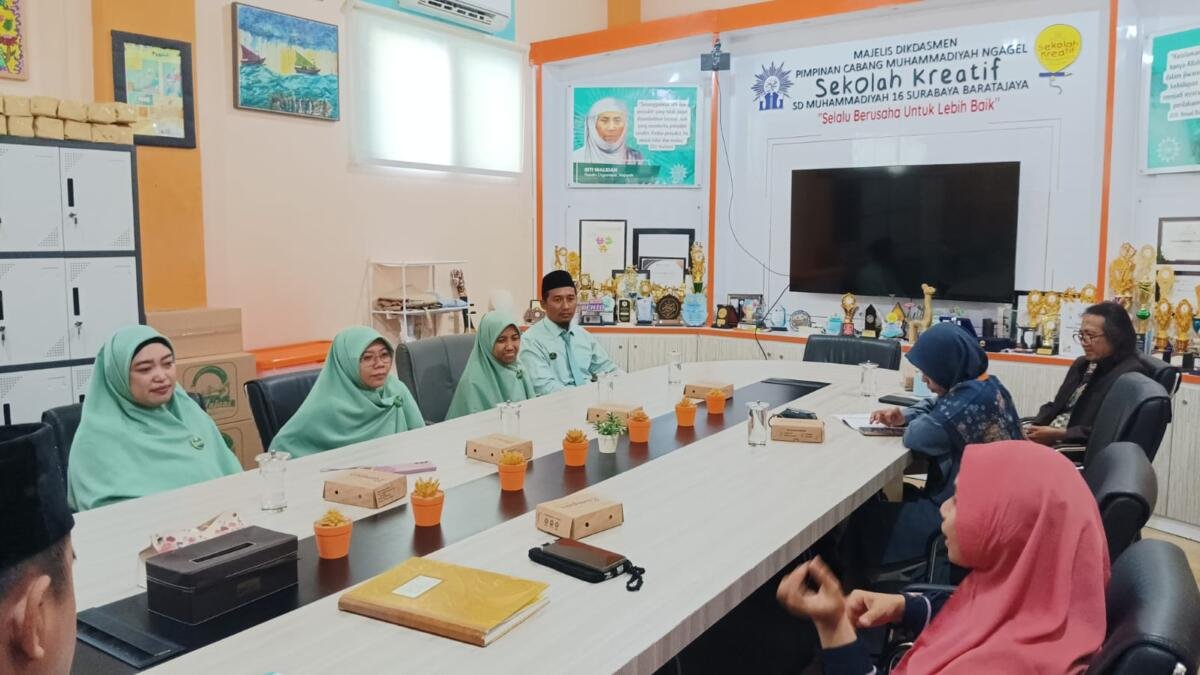 Belajar Pendidikan Inklusif, SDI Raudlatul Jannah 2 Studi Tiru ke Sekolah Kreatif Baratajaya