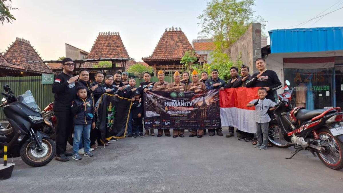 BikersMU Surabaya Gelar Merdeka Ride, Hargai Jasa Para Veteran