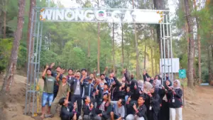Bukan Sekadar Gapura, KKN Berdampak UMM 187 Perkuat Identitas Wana Wisata Winong