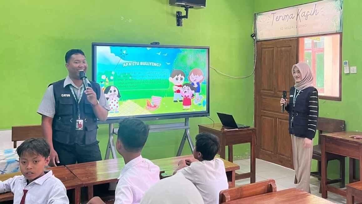 Dari Anti Bullying Hingga Taman Baca, Sinergi KKN P 57 Umsida Edukasi Siswa Joho