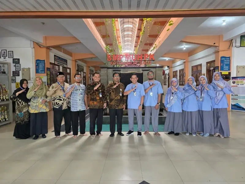 Dari Kesiswaan hingga TKA, Spemdalas Gali Praktik Baik di SMP Muhammadiyah PK Kottabarat