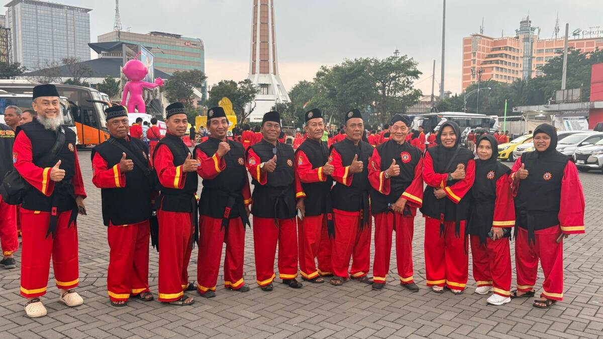 Dari Surabaya ke Semarang, Pendekar Tapak Suci Bawa Semangat Persaudaraan di Muktamar XVI