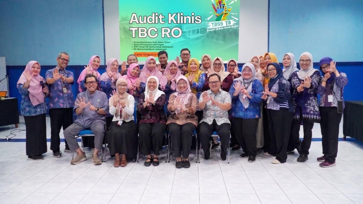 Dinkes Jatim Evaluasi Layanan TB RO di RS Muhammadiyah Lamongan
