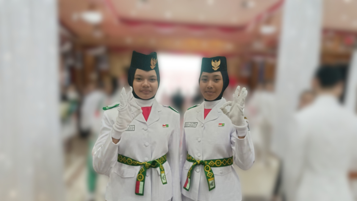 Dua Siswa Smamga Resmi Jadi Paskibraka Kota Surabaya 2026