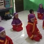 Ekstrakurikuler Tapak Suci di KB/TK Nurul Fattah, Anak-anak Berlatih dengan Antusias