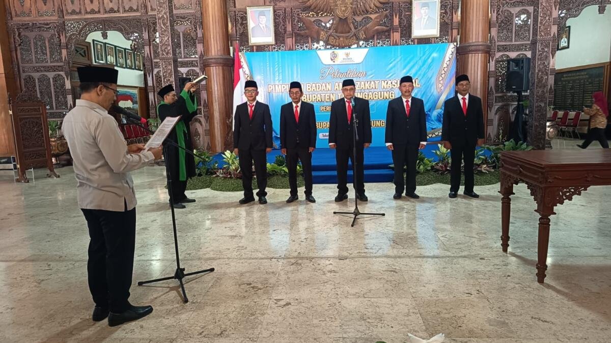 Emban Tugas di Baznas Tulungagung, Imam Khoirudin Tekankan Kehati-hatian Kelola Dana Zakat