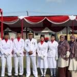 Empat Siswa SMK Milan Sidoarjo Jadi Pasukan Pengibar Bendera HUT ke-81 RI di Tulangan