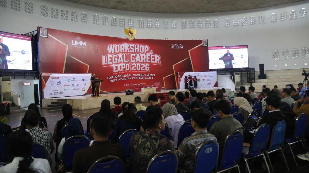 FH UMM Perluas Peluang Karier, 28 Industri Hadir di Legal Career Expo 2026