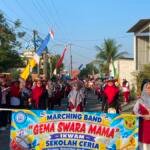 Gema Suara Mama Meriahkan Jalan Sehat Melirang Wetan, Kolaborasi Ikwam dan Guru Sekolah Ceria