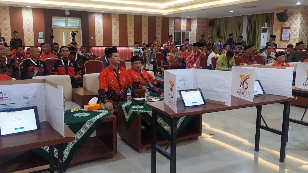Go Digital! Tapak Suci Terapkan E-Voting, Pemilihan Formatur Berlangsung Real Time