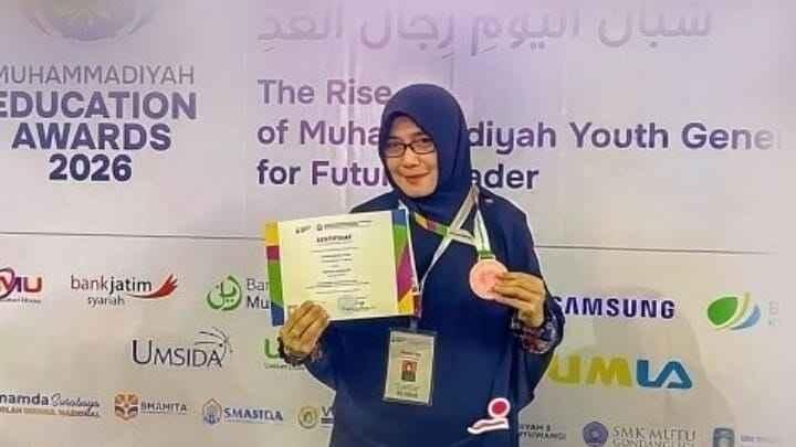 Guru SMA Muha Genteng Sabet Bronze Medal ME Awards 2026