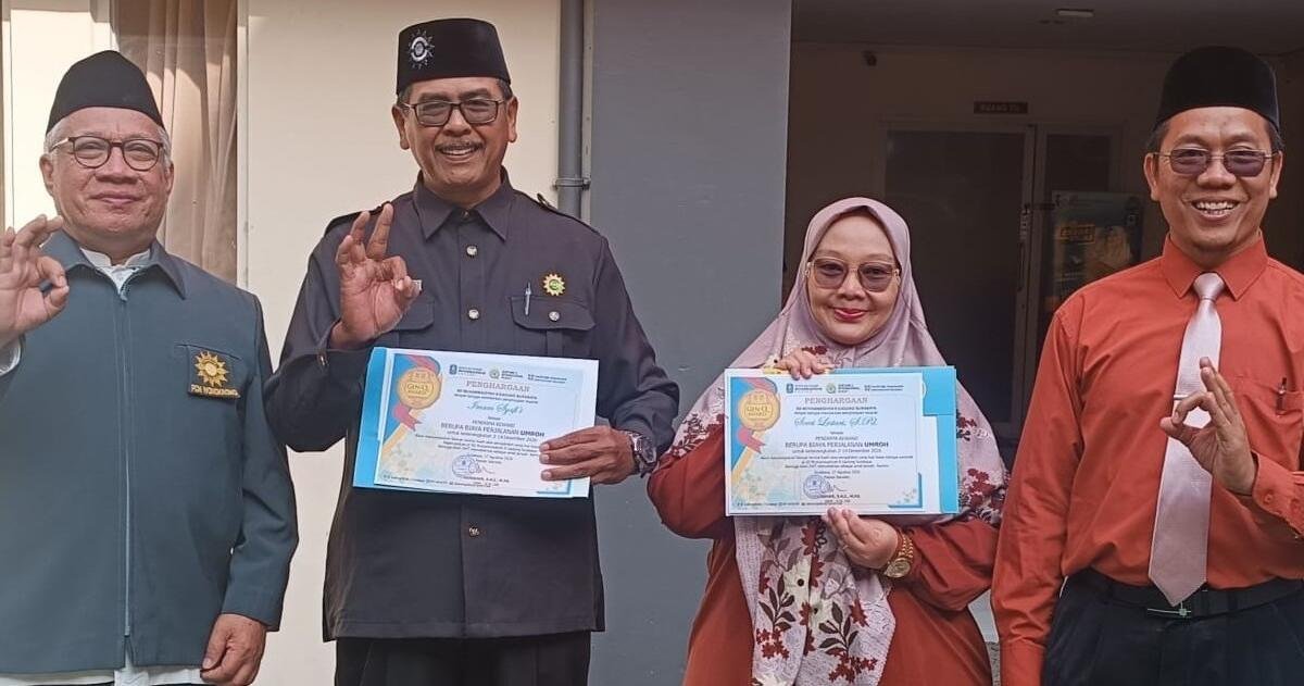 HUT RI ke-81 di Gadung, Guru SD Musix Terima Beasiswa S-2 dan Bantuan Umrah