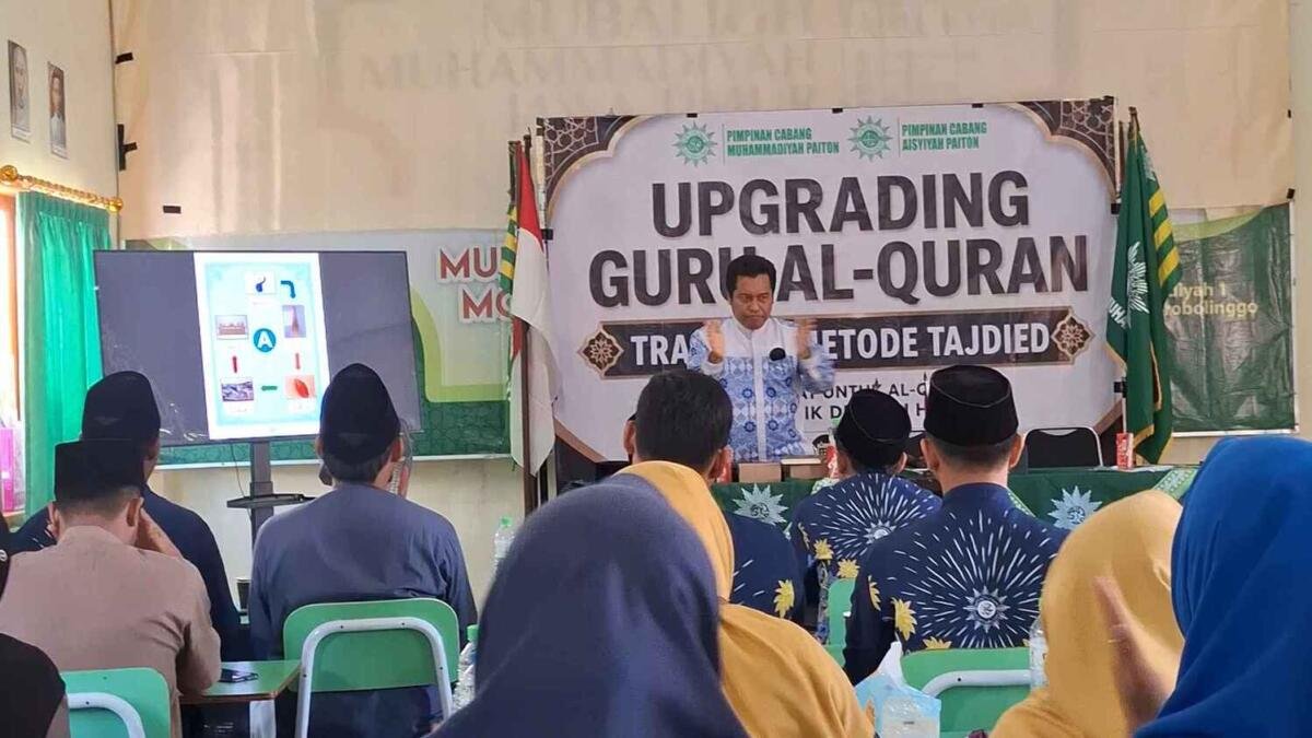 Ikhtiar Wujudkan Pembelajaran Al-Qur’an Menyenangkan, Pendidik di Lembaga AUM Paiton Dalami Metode Tajdied