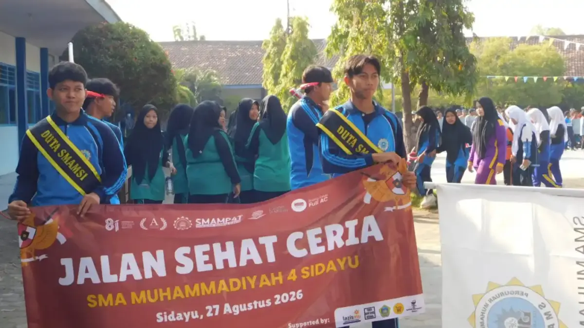 Jalan Sehat Ceria Warnai Peringatan HUT ke-81 RI di Smampat
