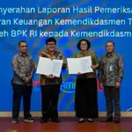 Kemendikdasmen Raih Opini WTP dari BPK atas Laporan Keuangan Tahun 2025