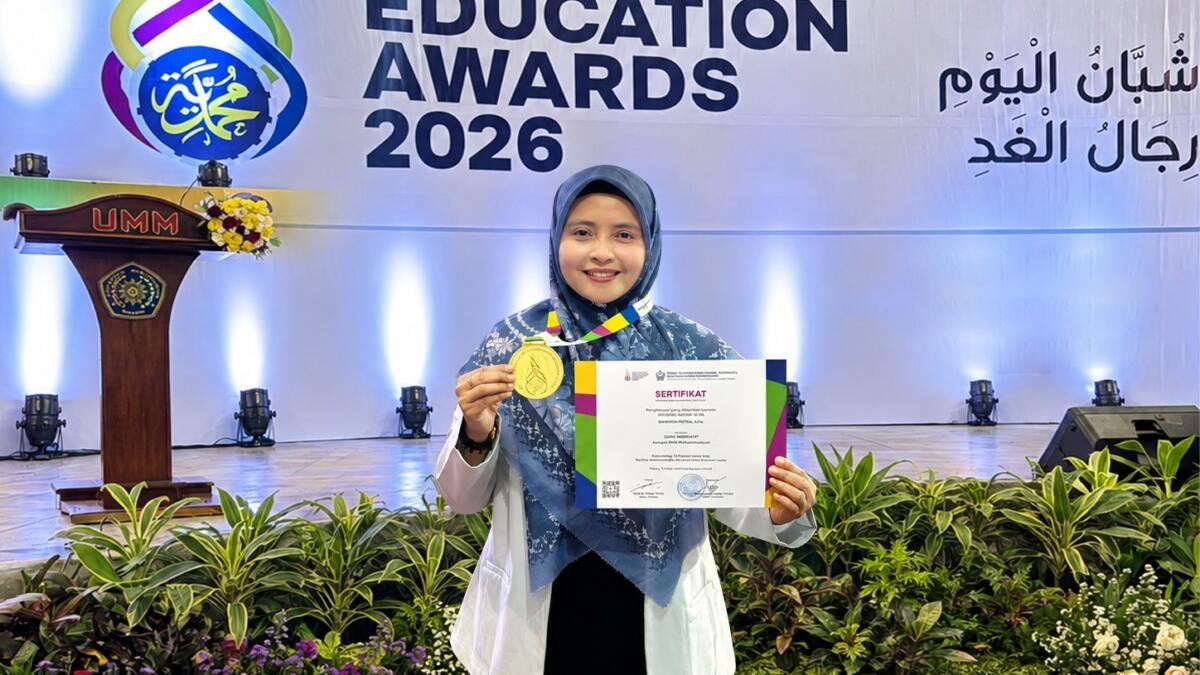 Kepala Smamio Raih Gold Medal Kepala Sekolah Berprestasi ME Awards 2026