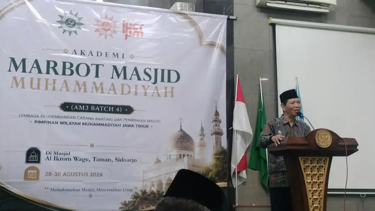 Ketua PDM Sidoarjo: Marbot Bukan Sekadar Menjaga Masjid, tetapi Menghidupkan Kebaikan