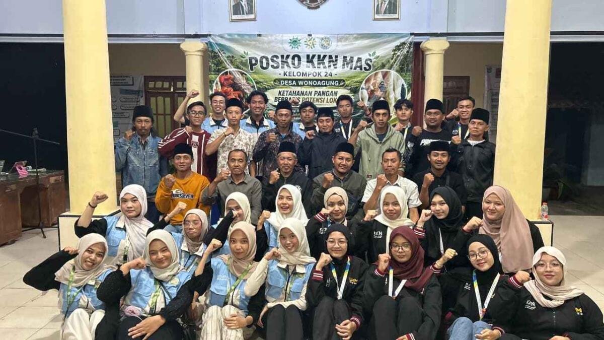 KKN MAs Kelompok 24 UMM Bangun Sinergi Bersama Pemerintah Desa Wonoagung