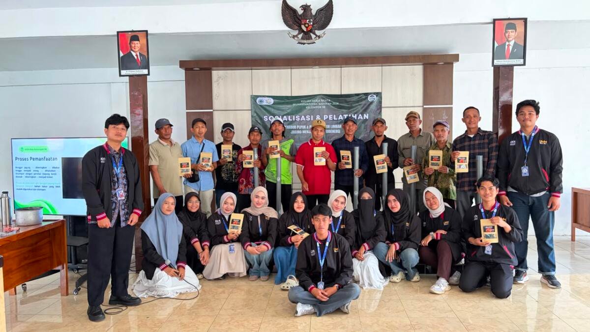 KKN MAS Kelompok 98 Dorong Inovasi Pertanian Wringinsongo melalui Alat Penabur Pupuk dan Briket Bonggol Jagung