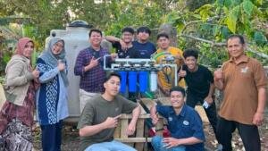 KKN UMM Ubah Sumur Terbengkalai Menjadi Sumber Air Minum bagi Warga Malang Selatan
