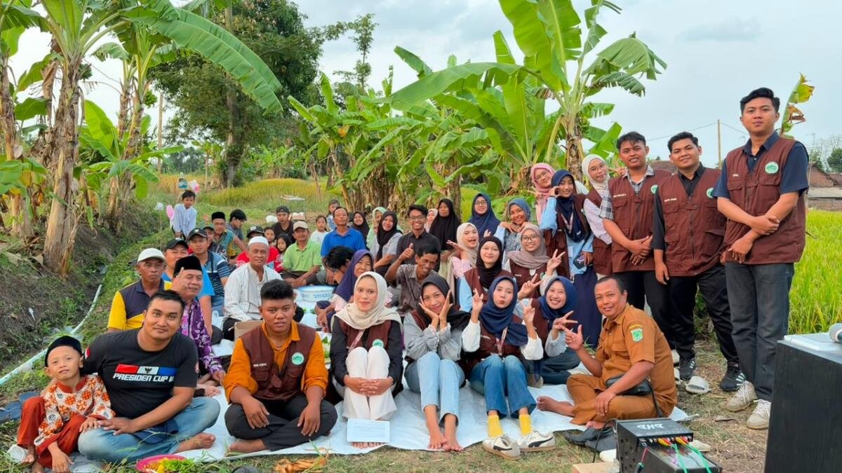 KKN Umsura Resmikan Pamsurya, Solusi Air Bersih Bertenaga Surya untuk Warga Dusun Jedug