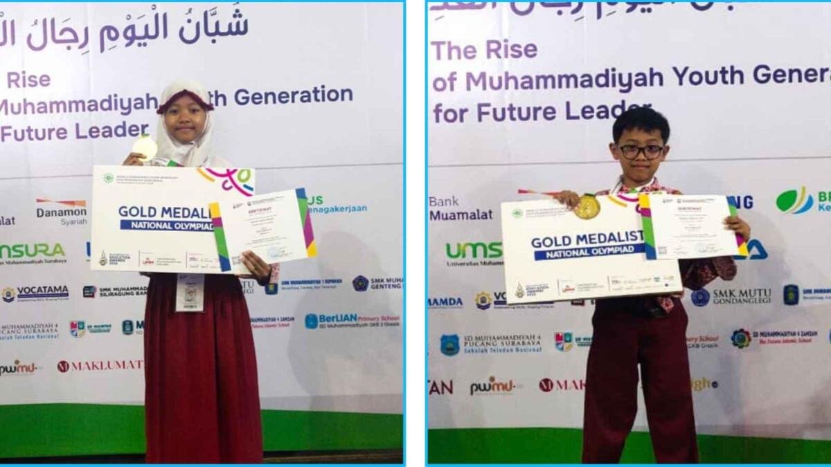 Kompak Berprestasi, Kakak Beradik Raih Dua Medali Emas di ME Awards 2026