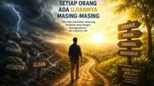 Ujian Hidup Tak Pernah Sama, Allah Menguji Setiap Hamba Sesuai Kemampuannya