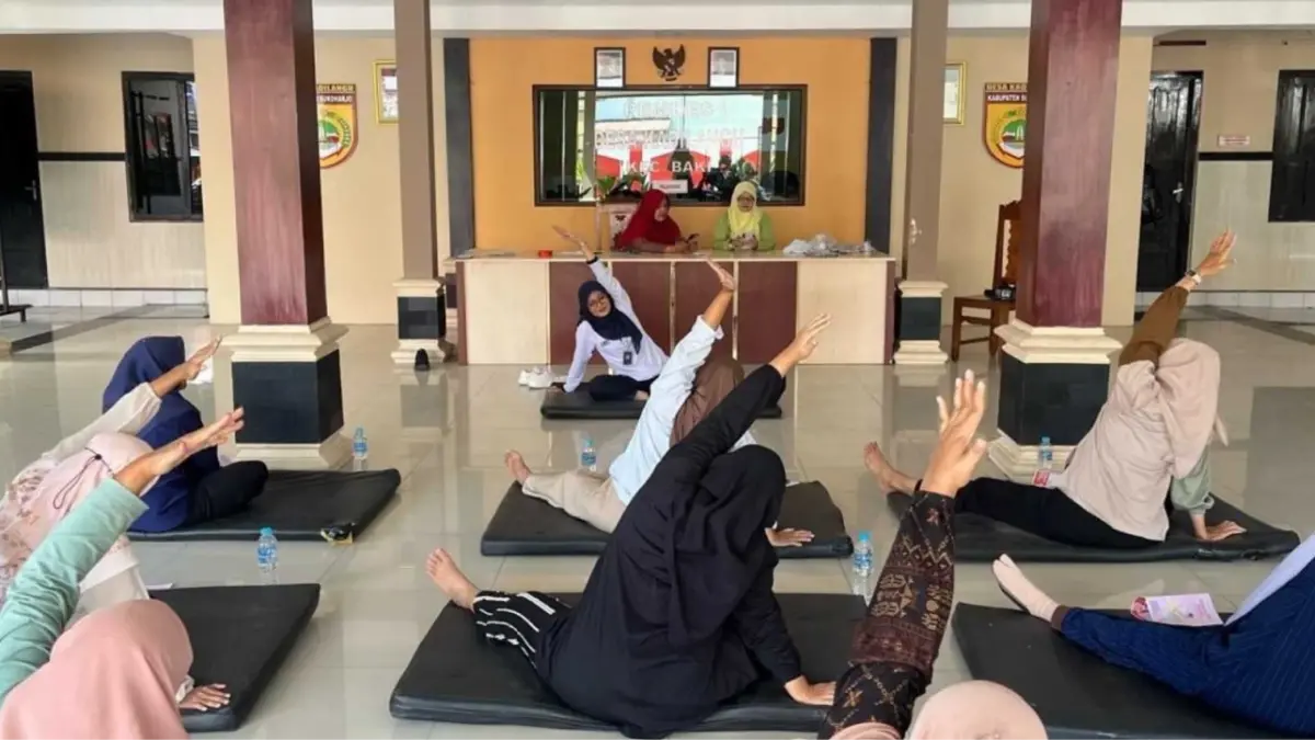 Mahasiswa Fisioterapi UMS Ajak 30 Ibu Hamil di Baki Jaga Kebugaran hingga Persalinan