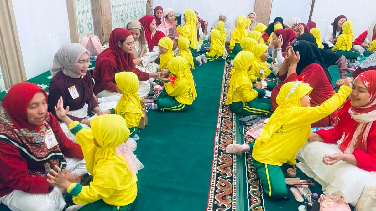 PAUD ABA Percontohan Gelar Lomba Ibu dan Anak Semarakkan HUT ke-81RI