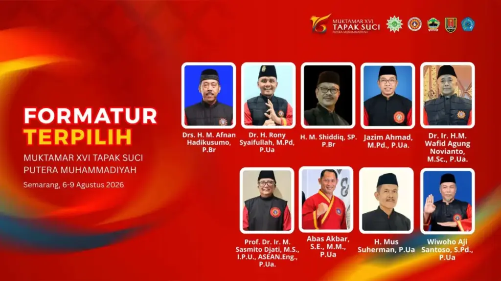 9 Pendekar Dipilih, Arah Baru Tapak Suci Menunggu Keputusan Formatur