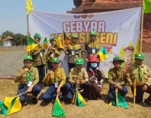 Mengikuti Jambore di Candi Jabung, HW SD Mutu Buktikan Karakter Tak Berhenti di Sekolah