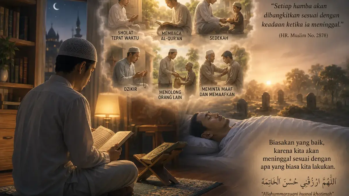 Kita Akan Meninggal dalam Keadaan yang Biasa Kita Jalani