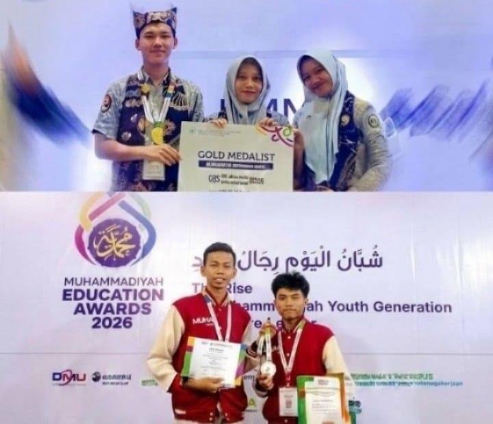 Prestasi Membanggakan, Kontingen SMA Muha Genteng Raih Gold Medal dan Silver Medal di Ajang ME Awards 2026