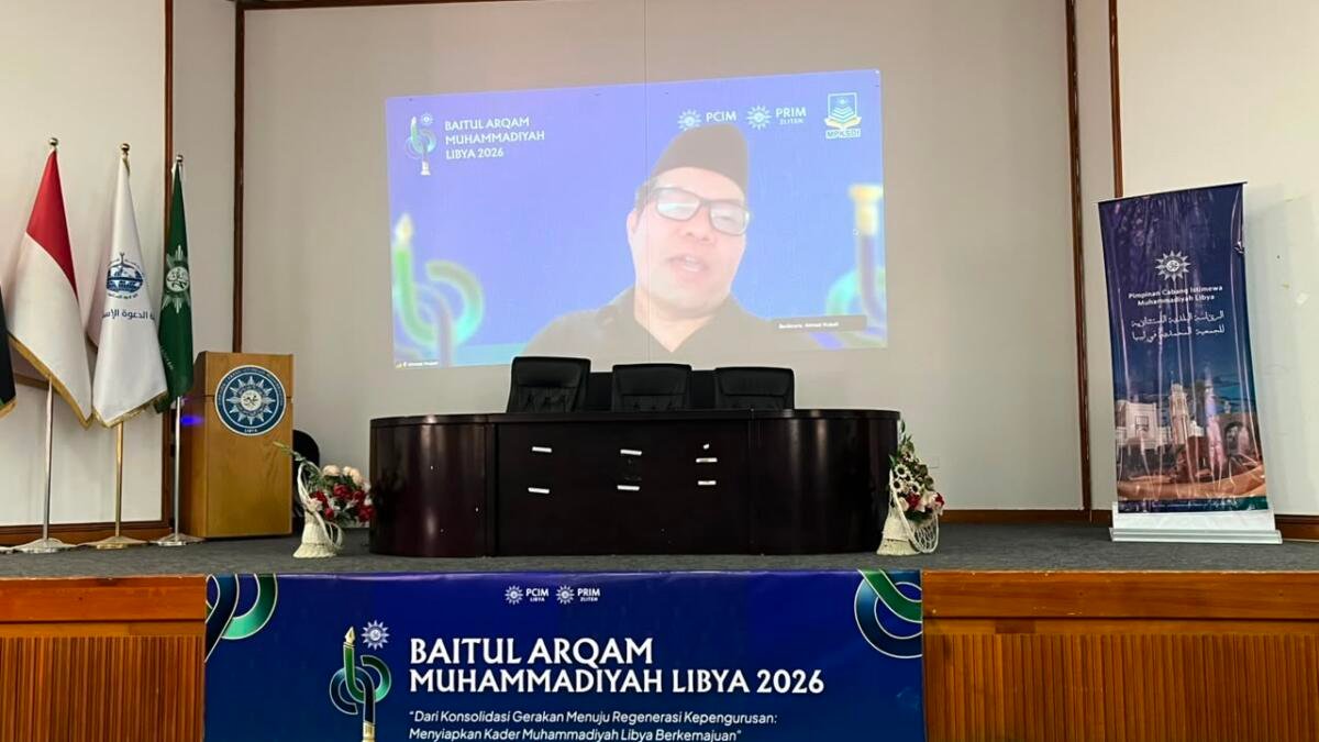 Perkuat Ideologi Dakwah di Libya, PCIM Gandeng MPKSDI Gelar Agenda Perkaderan Baitul Arqom Perdana