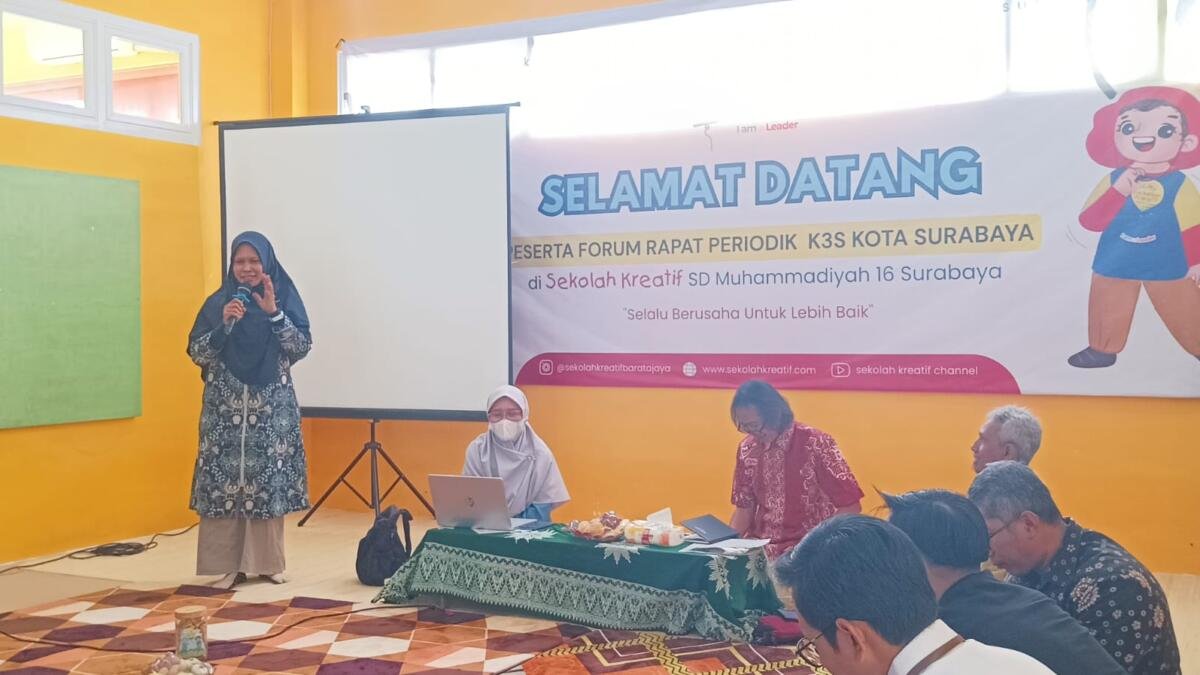 K3S Muhammadiyah Surabaya Bahas Mutu Pendidikan di SD Muhammadiyah 16, Inovasi Sekolah Inklusif Jadi Sorotan