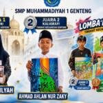 Gemilang di Bidang Agama dan Seni, Siswa SMP Muhammadiyah 1 Genteng Raih Lima Juara HUT ke-81 RI
