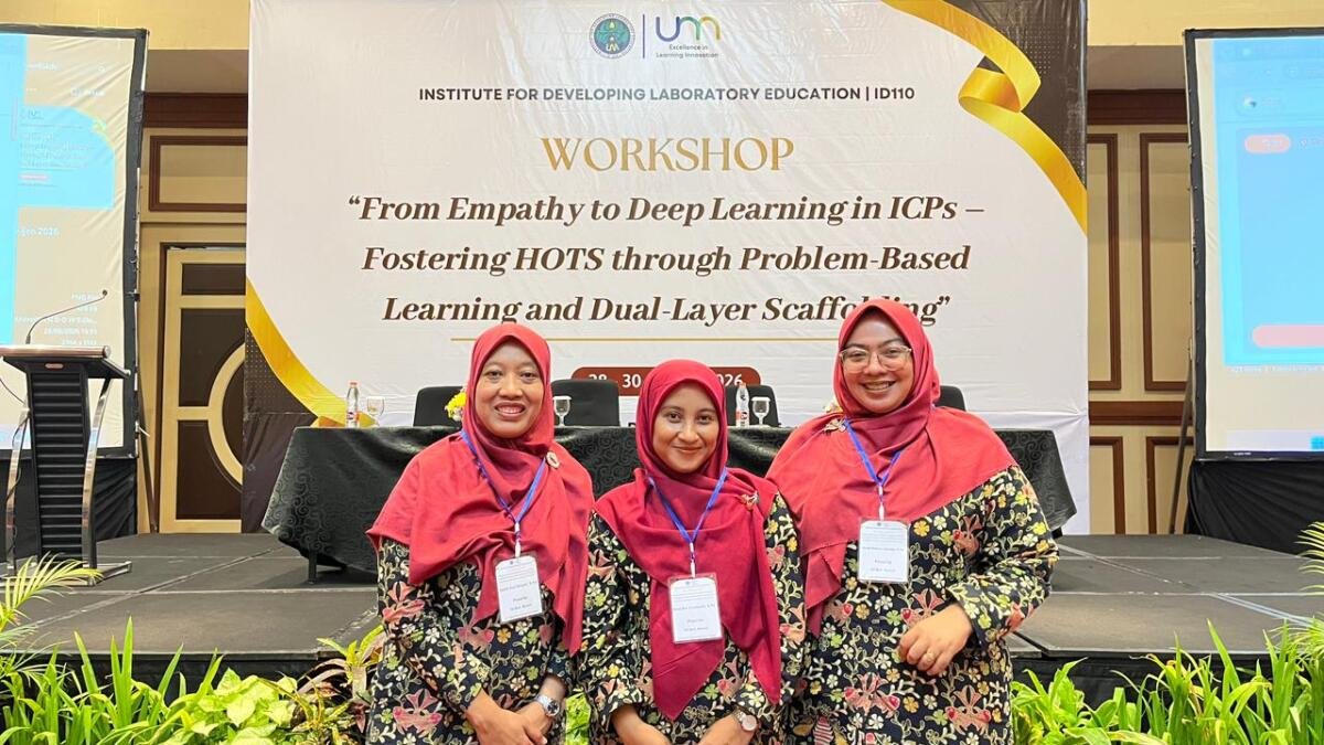 Tiga Guru SD Muhammadiyah Manyar Ikuti Workshop Cambridge Centre ID 110 di Malang