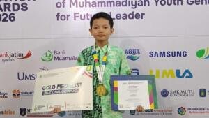 Aryasa Adyaraka Hafidh, Jago Matematika dari SD Mumtaz, Raih Emas di ME Awards 2026