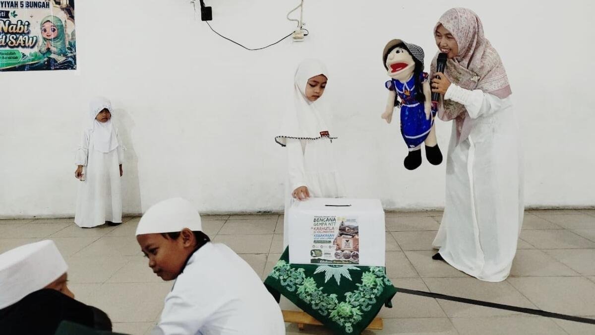 Maulid Nabi, TK Aisyiyah 5 Bungah Tanamkan Akhlak Mulia dan Empati melalui Berkisah