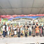 Fashion Show Pakaian Adat Nusantara Meriahkan Jambore HW ke-20 di Wotan