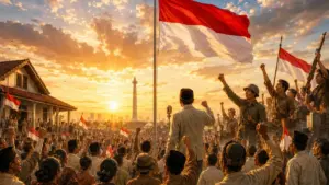 Berkat Rahmat Allah, Indonesia Merdeka