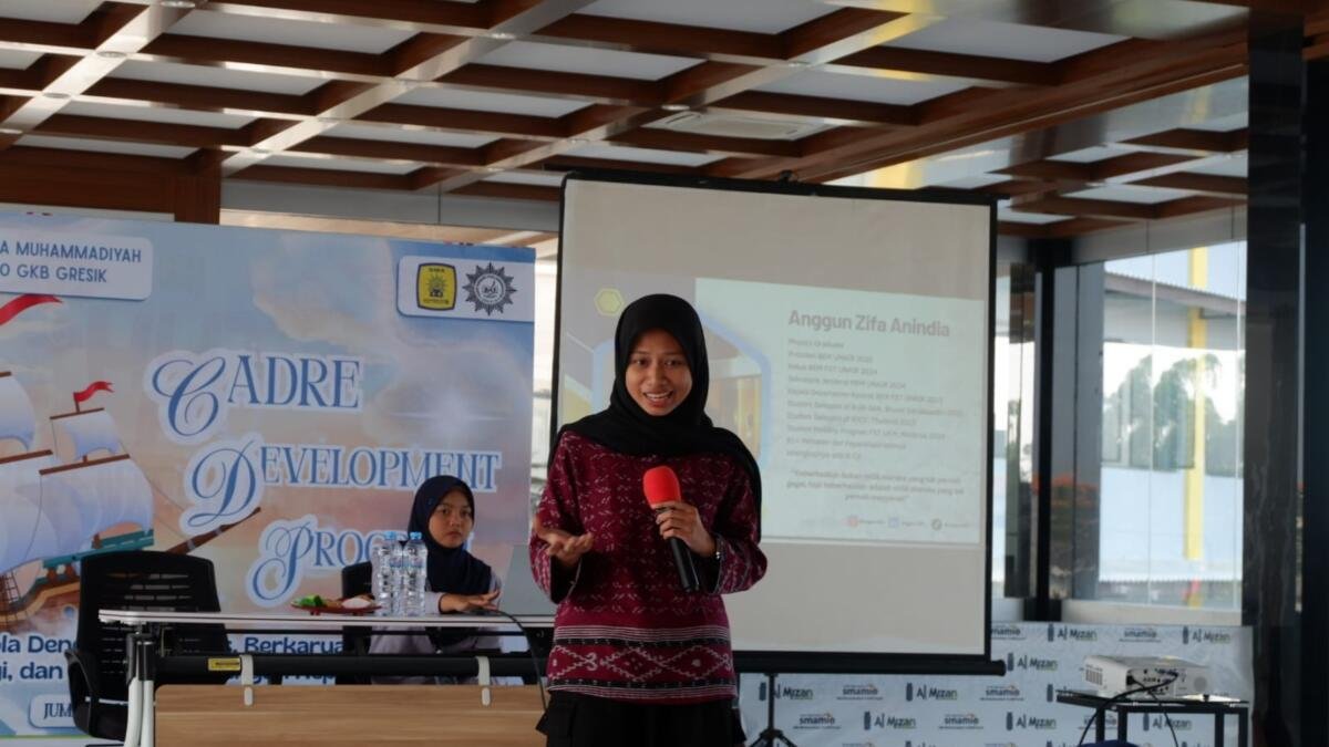 Buat Program Jangan Asal Jadi! Ini Pesan Anggun Zifa untuk Pengurus KM3 Smamio