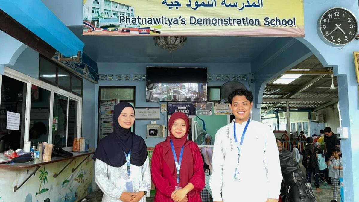 Lewat PPL dan KKN Internasional, Mahasiswa STIT Muhammadiyah Bojonegoro Ukir Pengalaman Global di Thailand