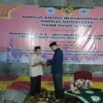 Ketua PCM Genteng Resmikan Sarana Olahraga Bulu Tangkis PB Raja