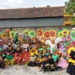 Semarak Hijau! KB-TK ABA 3 Kandangrejo Pukau Warga di Karnaval HUT ke-81 RI