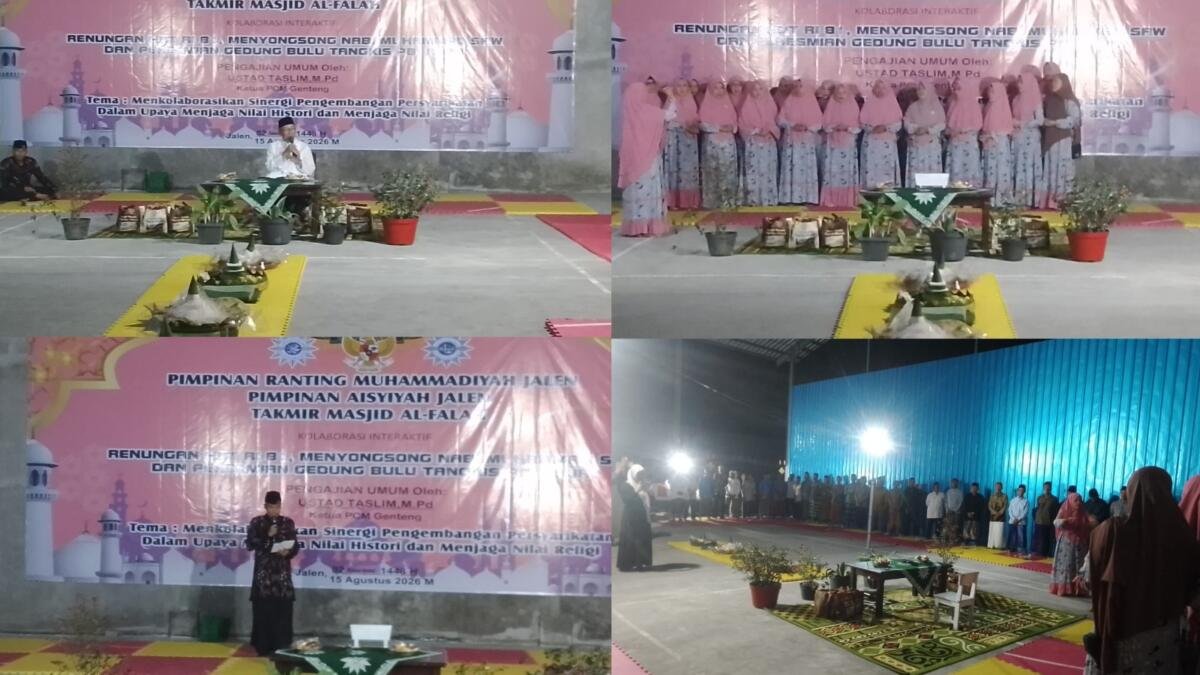 Menjelang HUT ke-81 RI, PRM Jalen Adakan Tasyakuran 3 in 1