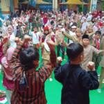 Senam Anak Indonesia Sehat, Cara SLhT SD Muhammadiyah 16 Surabaya Semarakkan HUT ke-81 RI